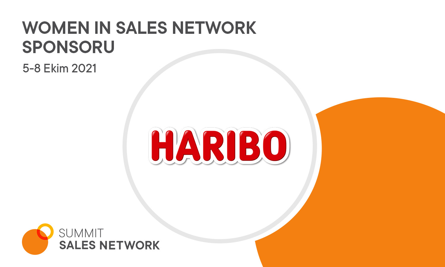 Haribo Summit 2021 Women In Sales Network Sponsoru Oldu Sales Network